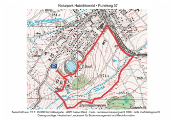 Vorschaubild Karte NP Rundweg 37