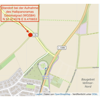 Standort bei der Aufnahme