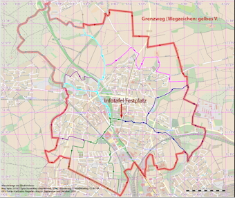 Vorschaubild Karte Grenzweg