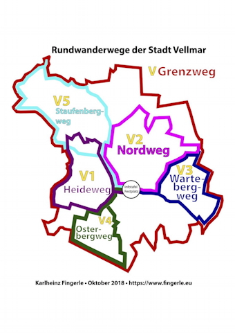 Vorschaubild des Schemas der Rundwege