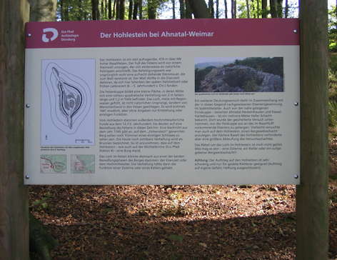 Vorschaubild Infotafel Hohlestein