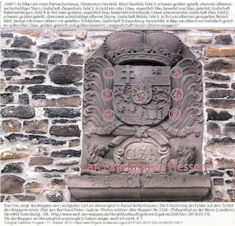 Messinghof Wappen mir Erlaeuterung