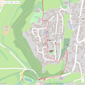 Vorscvhaubild Landau OSM-Karte